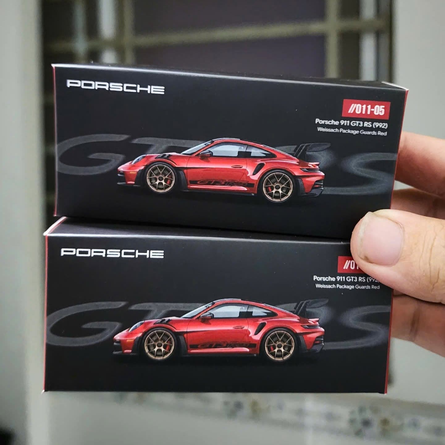 Porsche 911 GT3 RS Weissach — Guards Red
